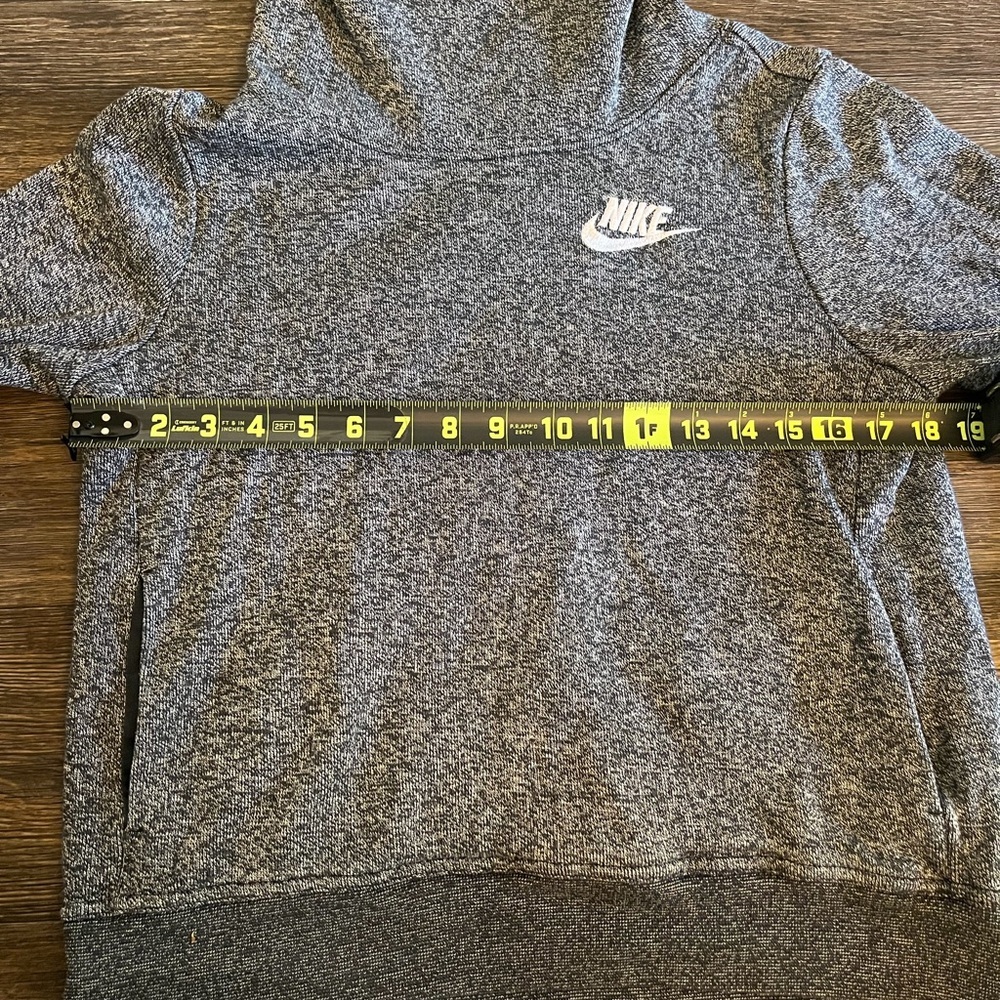 Nike Women’s Activewear Gray Cowl Neck String Hoodie Small - Picture 7 of 7